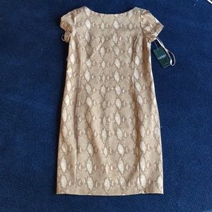 Ralph Lauren Tan Dress